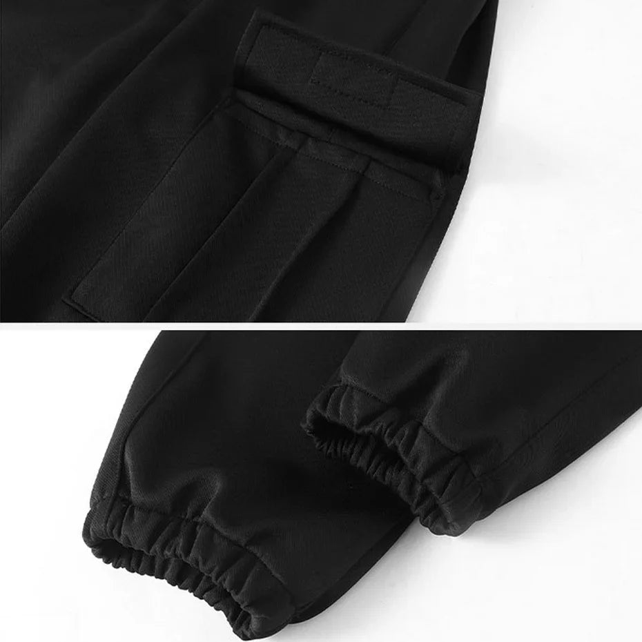 Plus Size Cargo Joggers 11-12XL