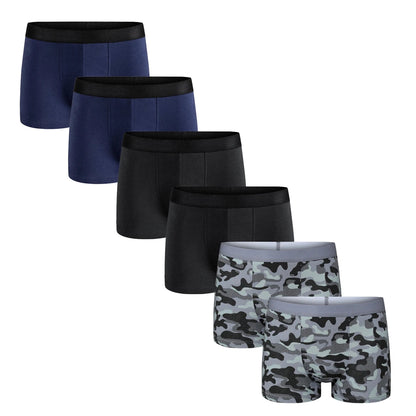 6pc Cotton Men Boxer Set Chicchar Fashion