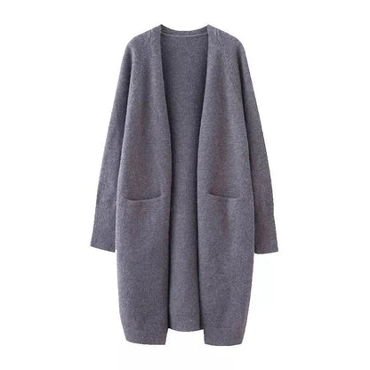 Cashmere Blend V Neck Cardigan Chicchar Fashion