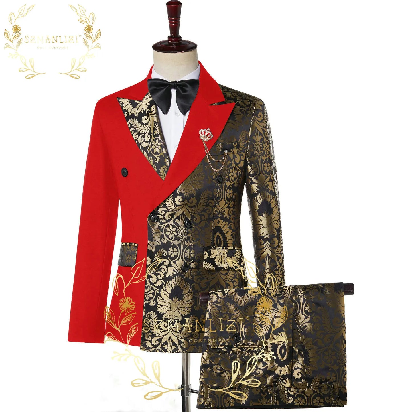 Houndstooth Cotton Suit Set