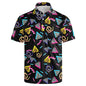 Men's 3D Print Hawaiian Polo Chicchar Fashion