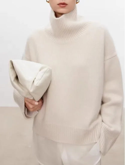 100% Cashmere Turtleneck