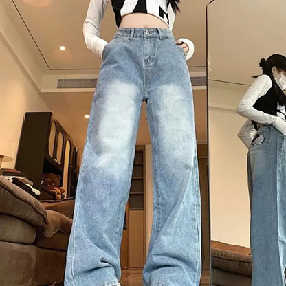 Hello Kitty Wide Leg Jeans - Chicchar Fashion