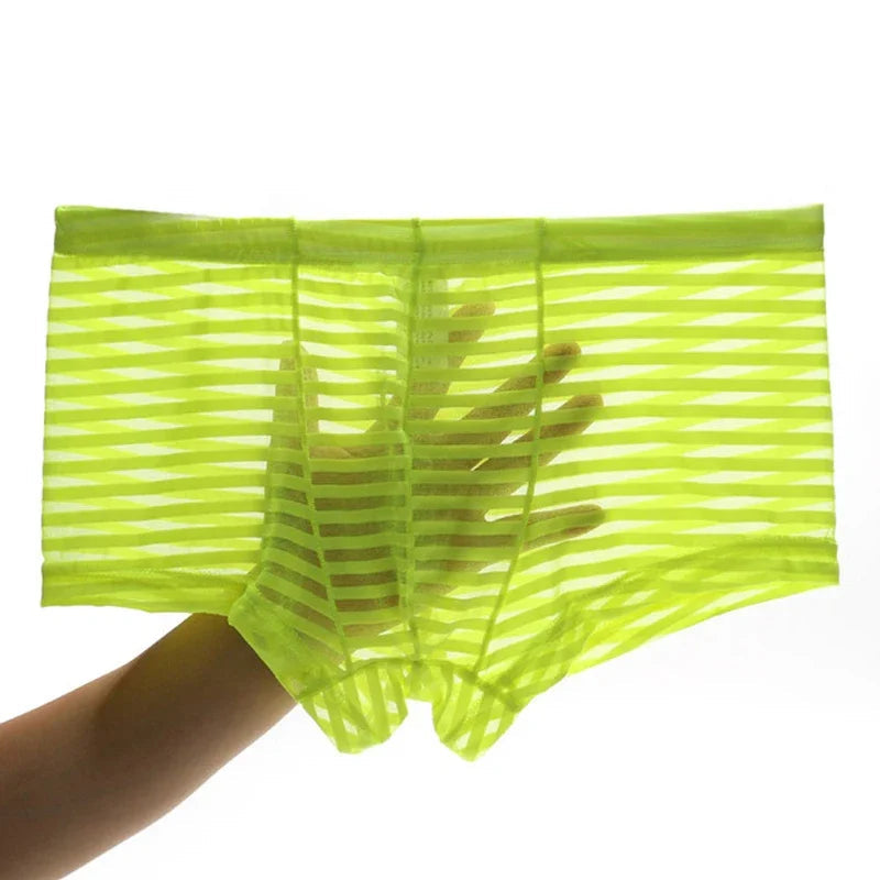 Transparent Ice Silk Boxers Chicchar Fashion