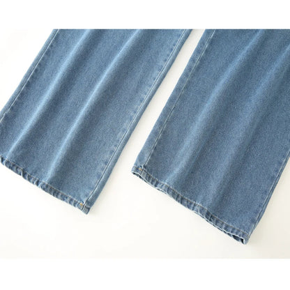 MUJER High Waist Wide Jeans