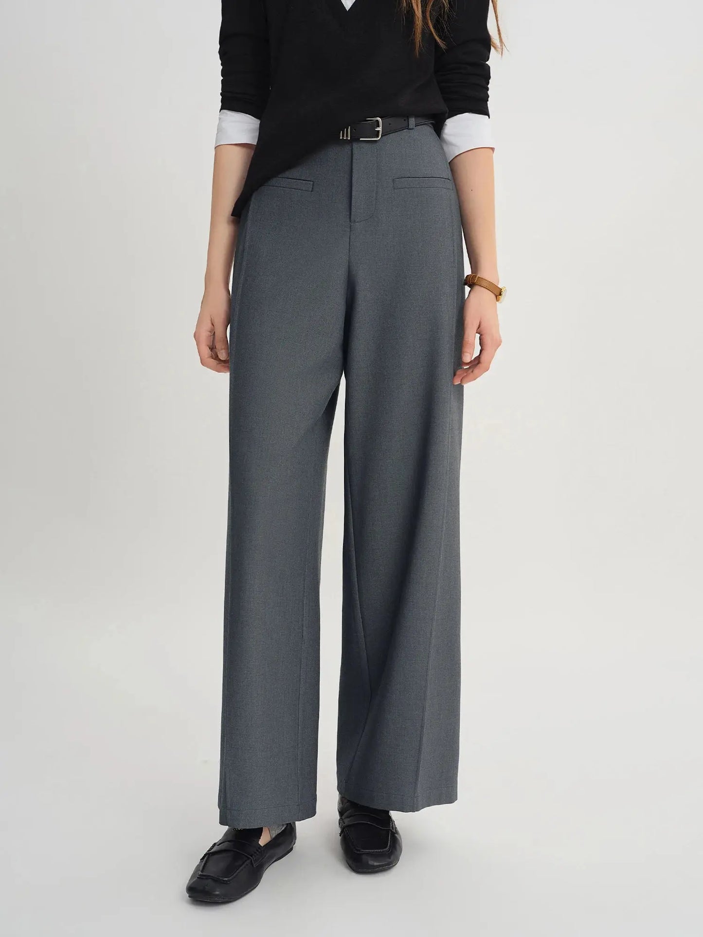 Chic Everyday Wide Leg Pants - Chicchar Fashion