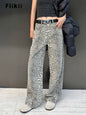 Flikii Urban Wild: Vintage Leopard High-Waist Jeans
