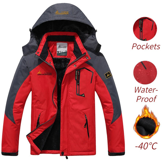 Men's Windproof Cotton Parka
