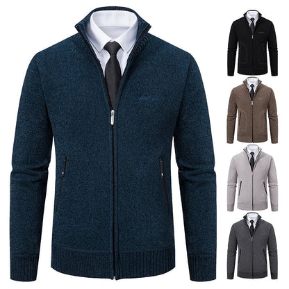 Men's Polyester Knit Cardigan Chicchar Fashion