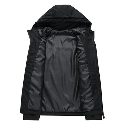 Men's Windproof Leather Jacket