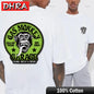 Gas Monkey Cotton Graphic Tee Chicchar Fashion