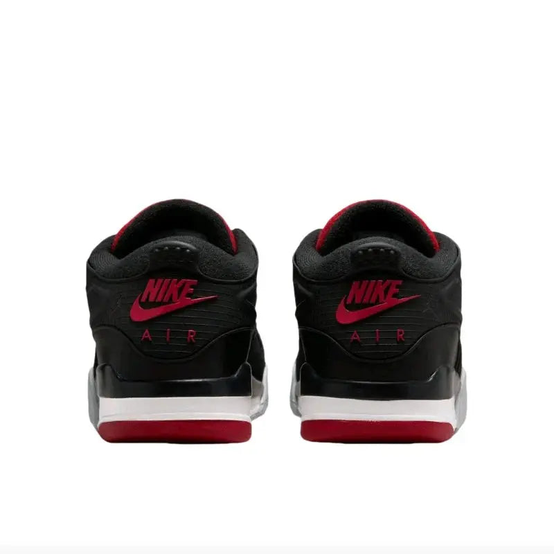 Jordan Air Jordan AJ4 RM Men's Running Shoes, Impact Resistance, Comfortable Basketball Shoes Sneakers, Black/Red - Chicchar Fashion