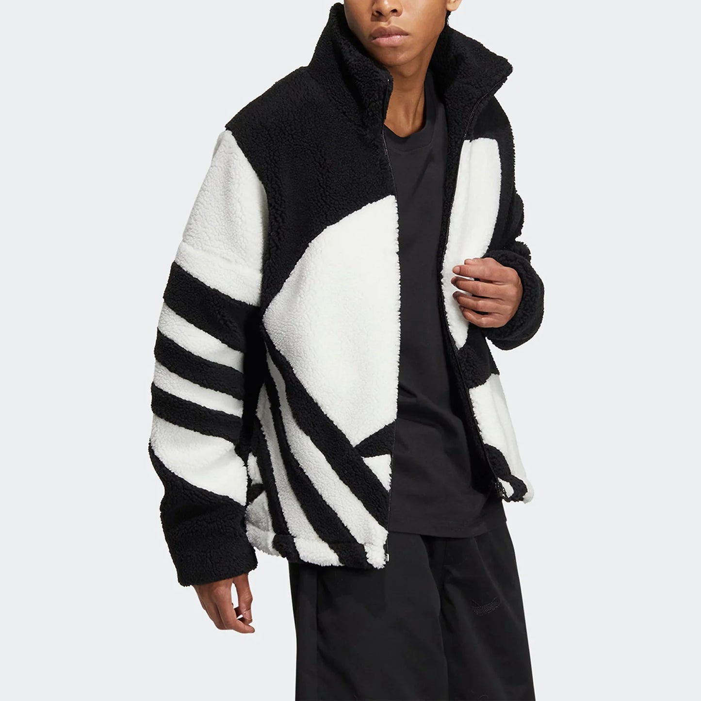 Adidas Faux Shearling Jacket