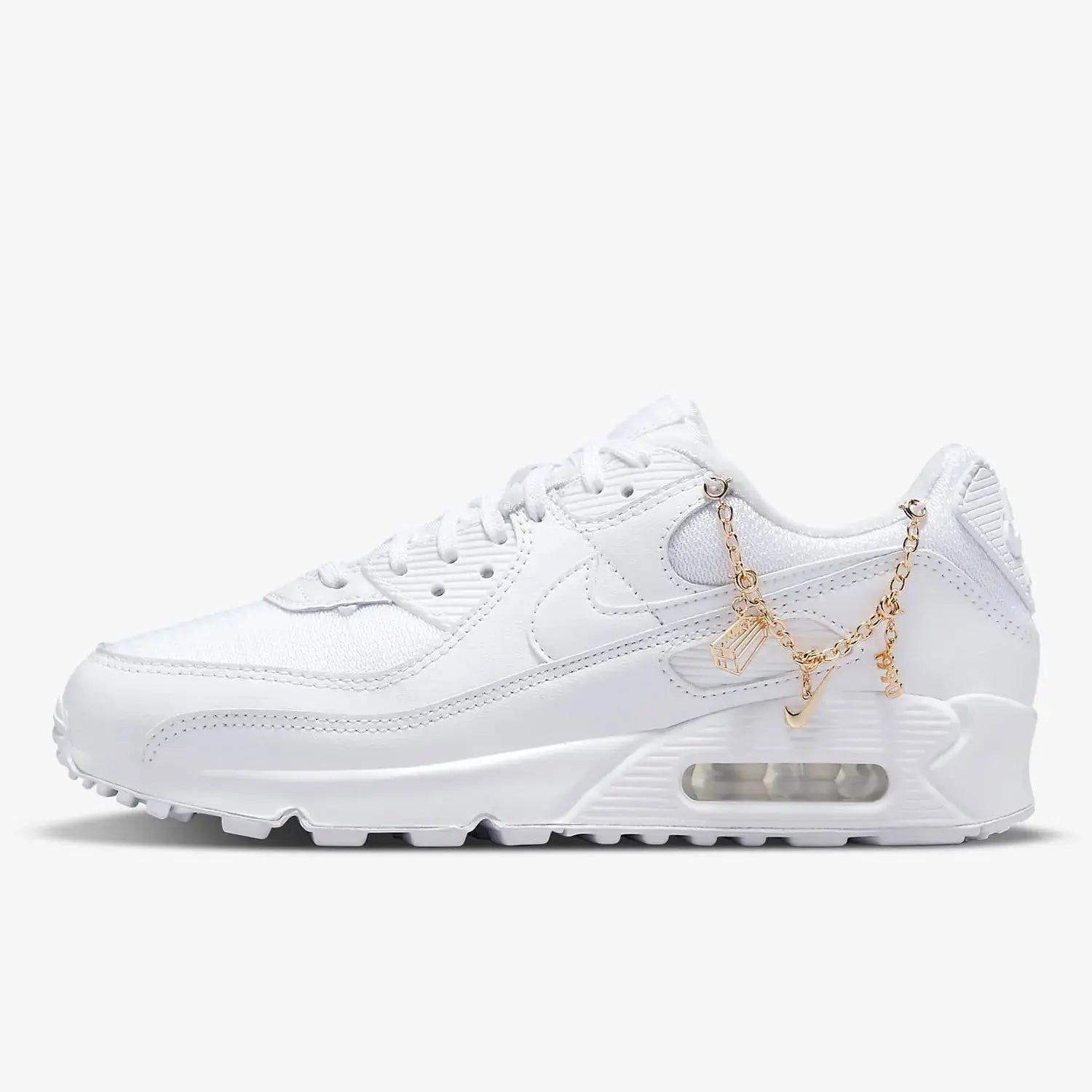 Nike Official Authentic AIR MAX 90 PRM New Women's Casual Sneakers DH0569-100 - Chicchar Fashion