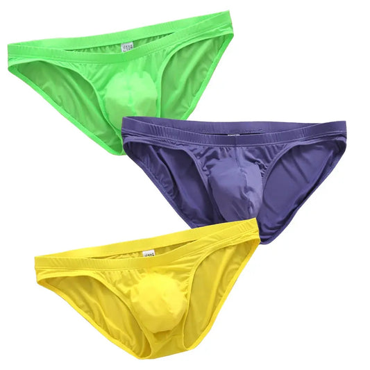 Cooling Nylon Men's Briefs 2pc Chicchar Fashion