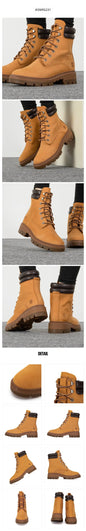 Timberland Women's Shoes Main Line Martin Boots High-Top Outdoor Boots Sports Yellow Boots A5N9S231 - Chicchar Fashion