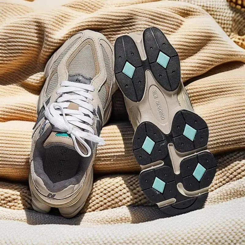 Model 9060 Sports Shoes, Drawing Inspiration from Classic 990, Reimagining Upper Design - Chicchar Fashion