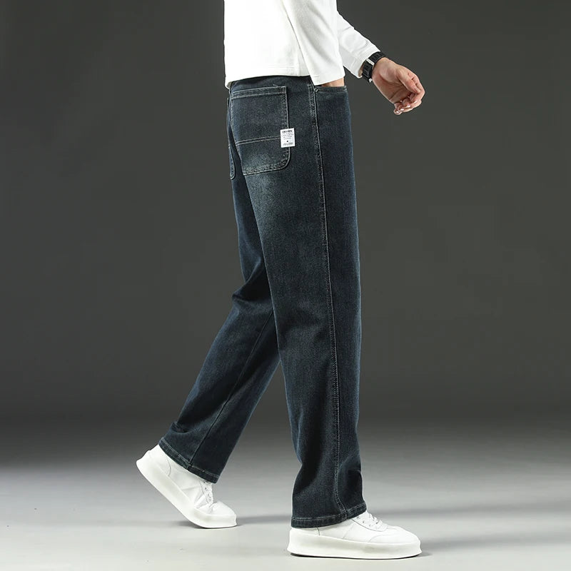 Y2K Men Wide Jeans Cotton 28-42