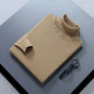 Cashmere Sweater Men Pullover Autumn Winter  turtleneck Soft Warm Cashmere Sweater Jumper Knitted Sweaters - Chicchar Fashion