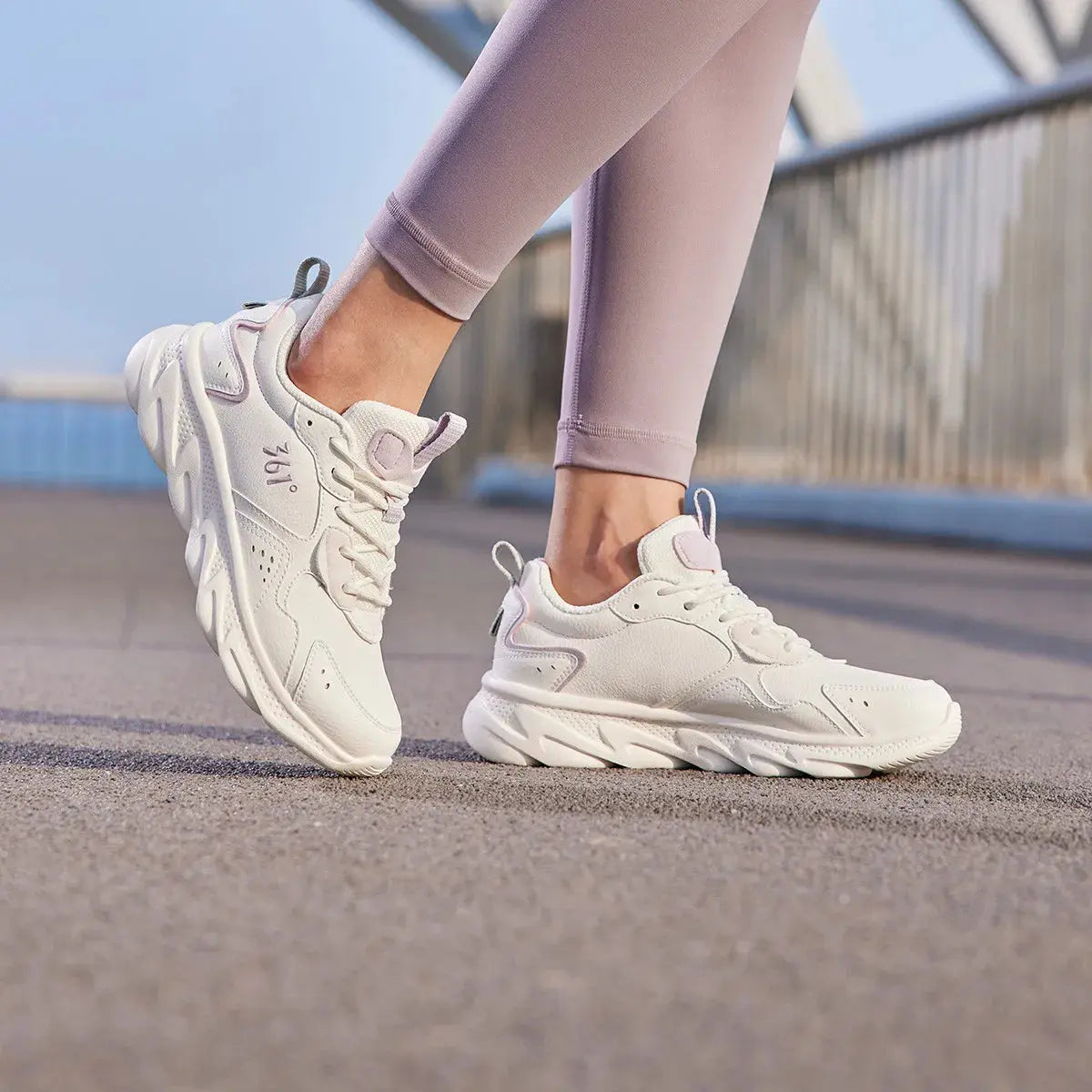 361 Degrees Women's Running Sports Shoes Shock Absorption Rebound All-match Fashion Comfortable Sneakers Male 682232237 - Chicchar Fashion