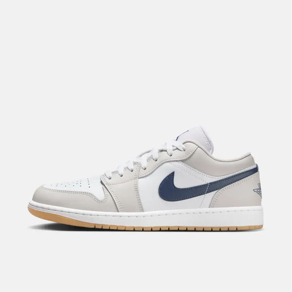 Nike Air Jordan 1 Low Comfortable Versatile Sneakers Non-slip Durable Low-top Retro Basketball Shoes For Men 553558-146 2025 New - Chicchar Fashion