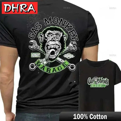 Gas Monkey Cotton Graphic Tee Chicchar Fashion