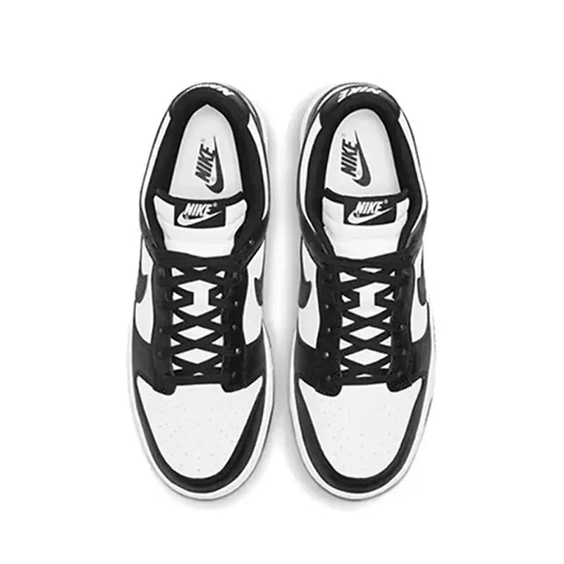 Nike Dunk Low Retro Leather Sneakers For men Durable Low-top Sneakers In Black And White DD1391-100 Casual Sports Shoes - Chicchar Fashion