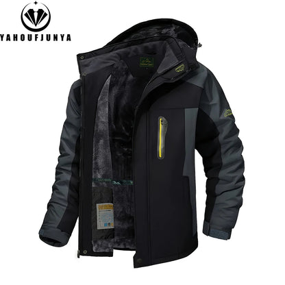 Men Fleece Waterproof Jacket