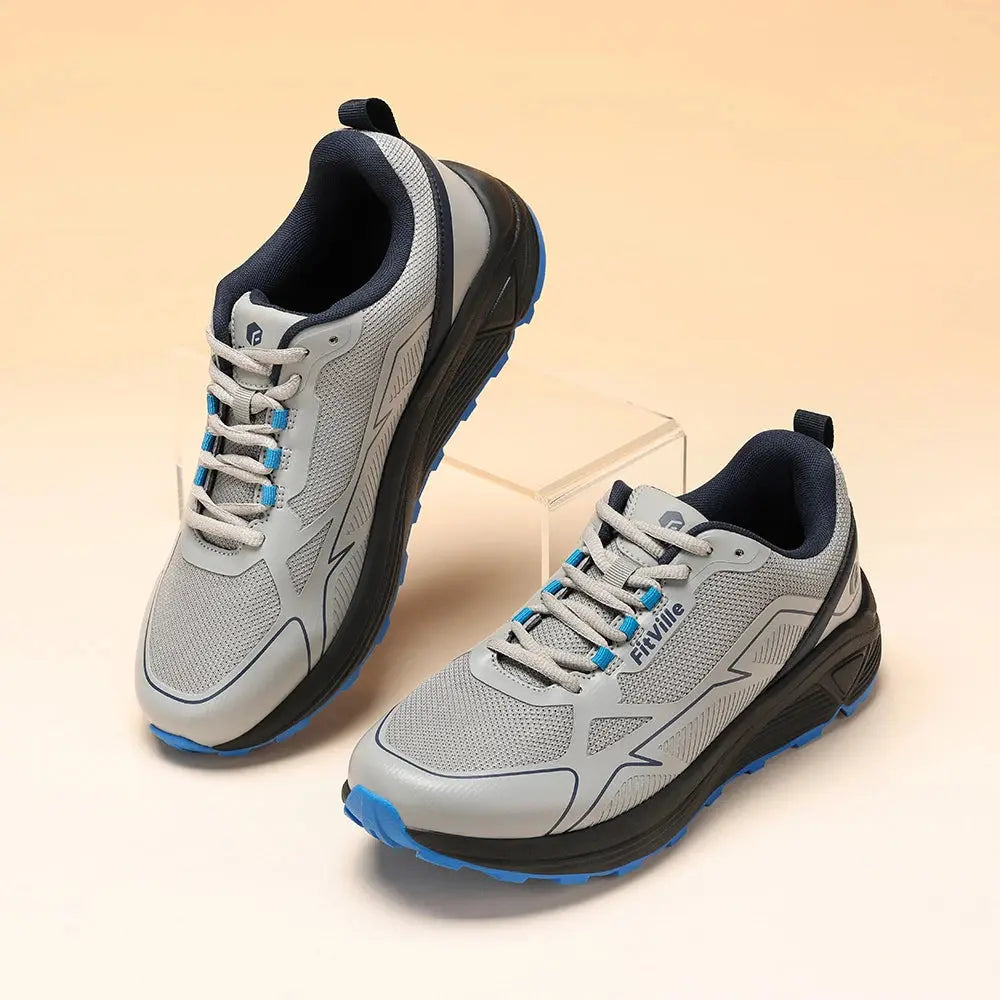 Men'S Shoes Cross-Country Running Shoe  Non-Slip Comfortable Breathable For People With Swollen Feet With Arch Support Sneakers - Chicchar Fashion