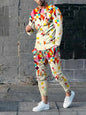 Men's 3D Print Polyester Set