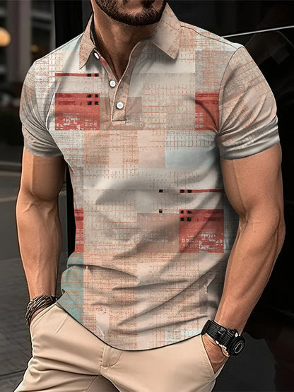 Polyester Slim Fit Polo Shirt