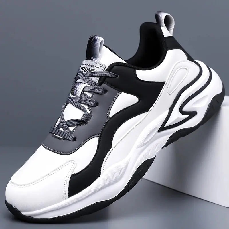 New men's fleece casual shoes, sports shoes, durable outsole, new fashion running shoes, men's mesh breathable shoes - Chicchar Fashion