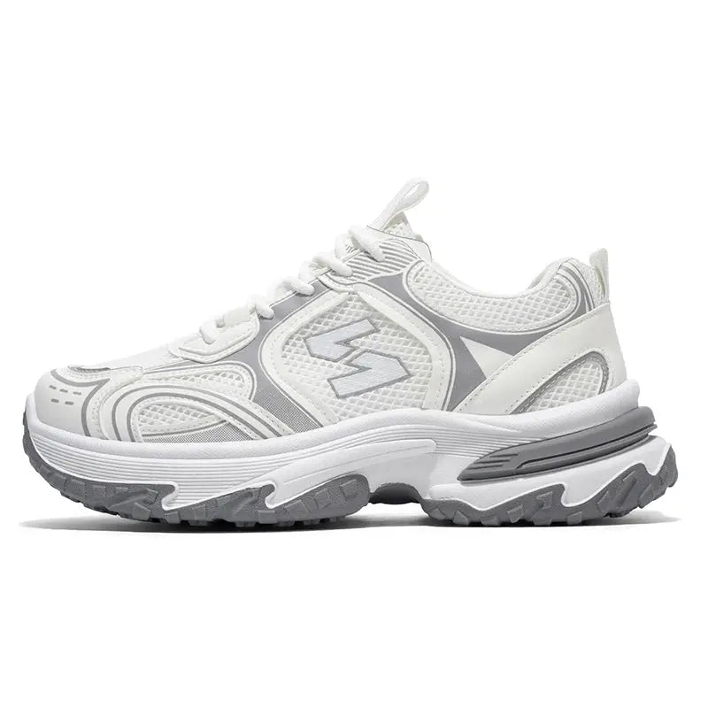 Men Sports Shoes Fashion Mesh Breathable Thick Soled Casual Sports Shoes 2025 New Flat Comfortable Running Shoes for Men - Chicchar Fashion