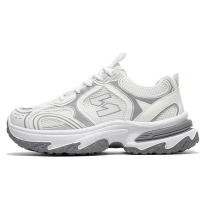 Men Sports Shoes Fashion Mesh Breathable Thick Soled Casual Sports Shoes 2025 New Flat Comfortable Running Shoes for Men - Chicchar Fashion