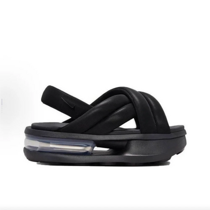 AirMax Isla: Women's Sleek Black Sport Sandals
