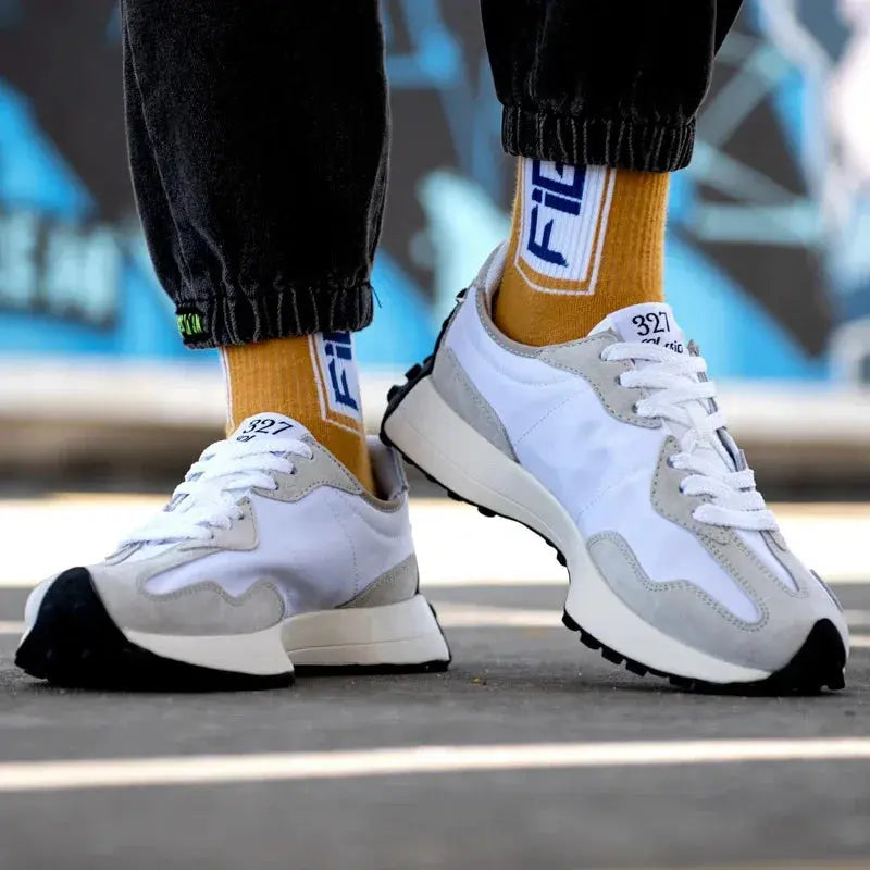 Trendy 327 Retro Sports Shoes: Nostalgic Influences with Modern Fit and Functionality Mesh Shoes for Men & Women - Chicchar Fashion