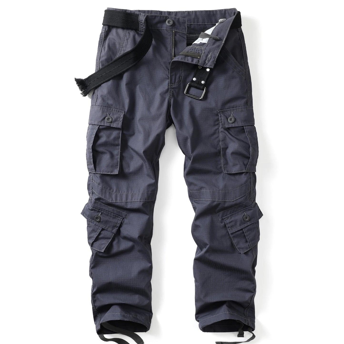 Camo Cargo Straight Leg Pants