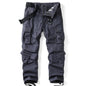 Camo Cargo Straight Leg Pants