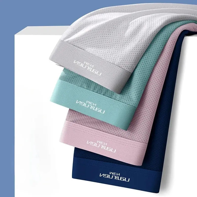 Ice Silk Antibacterial Boxers Chicchar Fashion