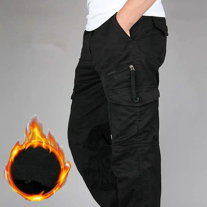 Men's Fleece Cargo Pants