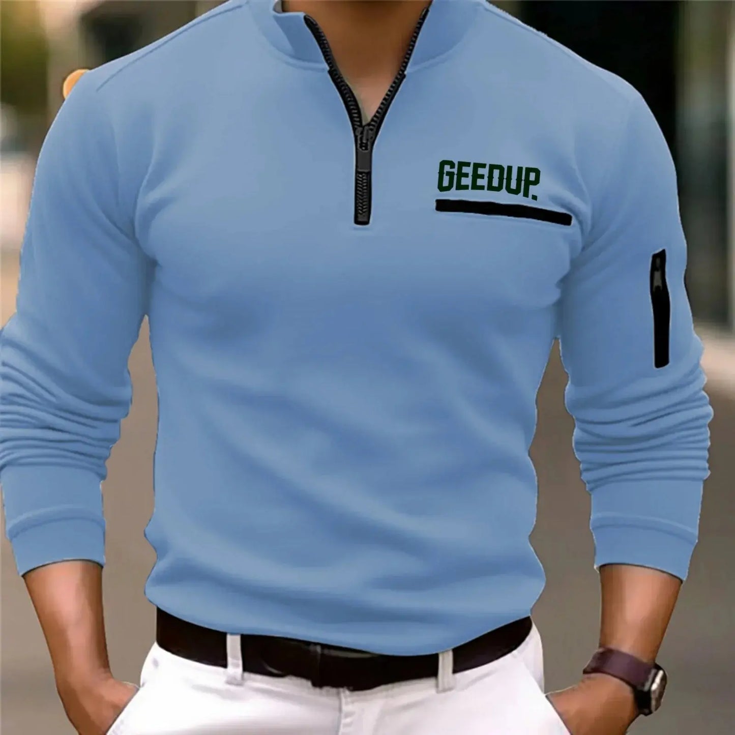 Men's Cotton Blend Sports Polo Chicchar Fashion