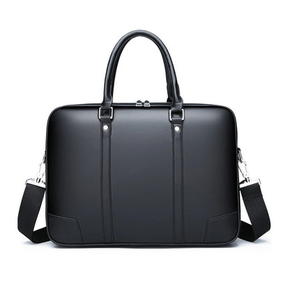 EliteMan Luxe PU Leather Laptop Briefcase