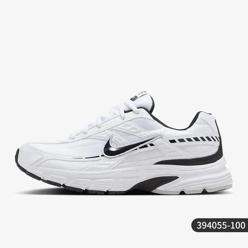 Nike official authentic Initiator men's sports cushioning breathable running shoes 394055-100 - Chicchar Fashion
