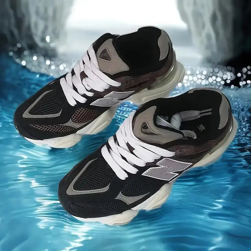 Women's shoes 2024 summer 1906R sports shoes men's shoes retro casual dad shoes brown gray blue - Chicchar Fashion