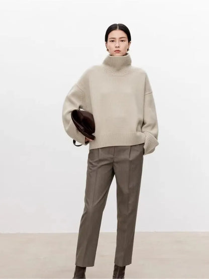 100% Cashmere Turtleneck