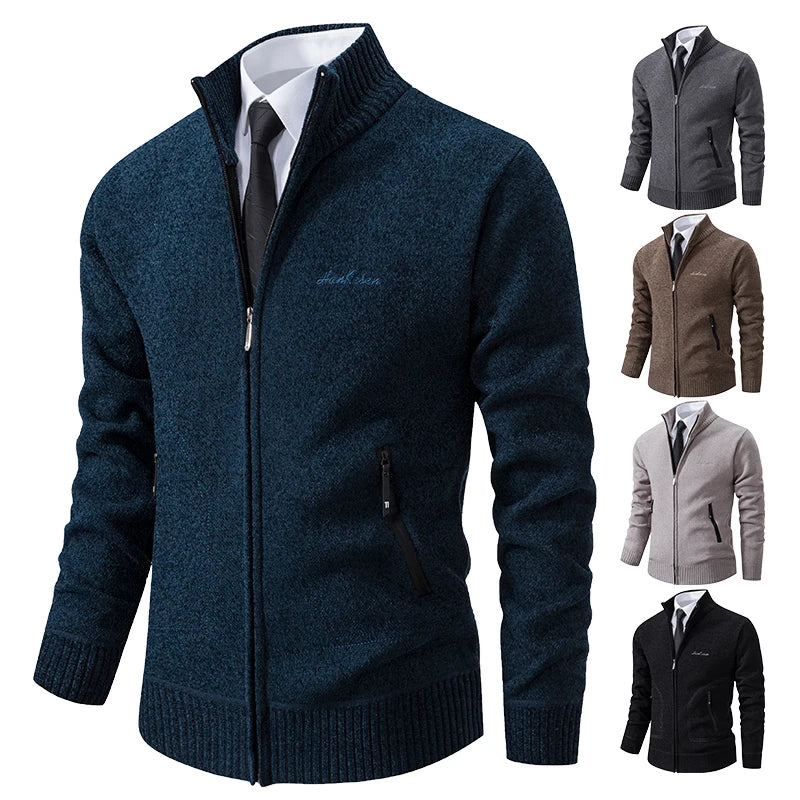 Men's Polyester Knit Cardigan Chicchar Fashion