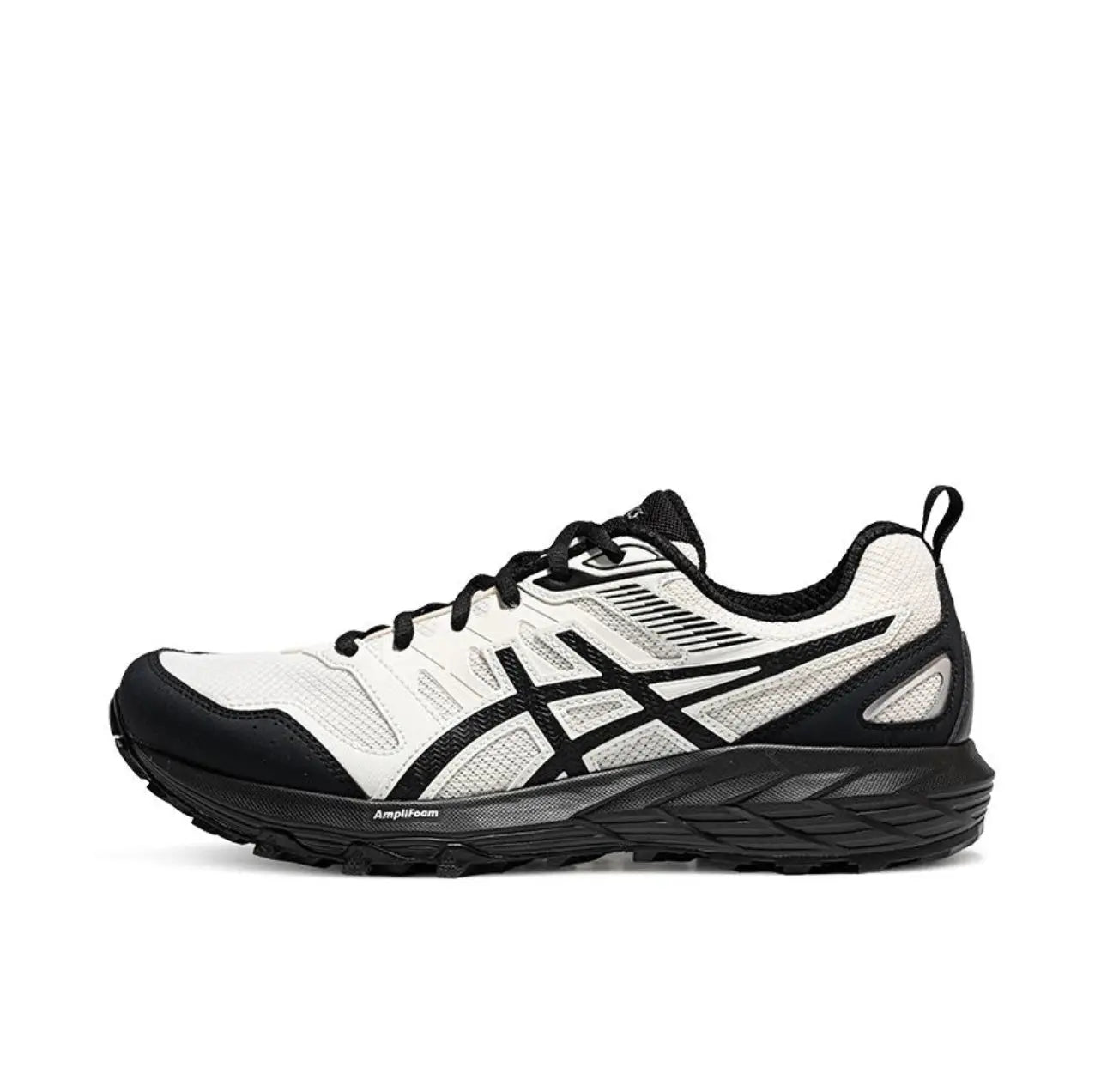 ASICS Lightweight Comfortable Shock-absorbing Wear-resistant Breathable Low Cut Casual Off-road Running Shoes for Men White - Chicchar Fashion