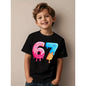 Kids Polyester Math Tee