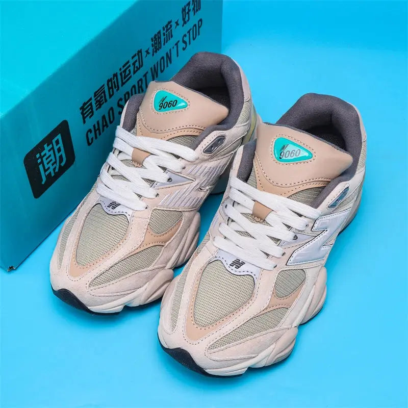 Unisex 9060 Non-Slip Running Shoes - Autumn & Winter New, Versatile Small Elephant Hoof, Retro Dad Sneakers versatile - Chicchar Fashion