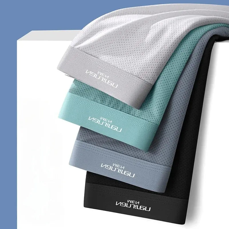 Ice Silk Antibacterial Boxers Chicchar Fashion